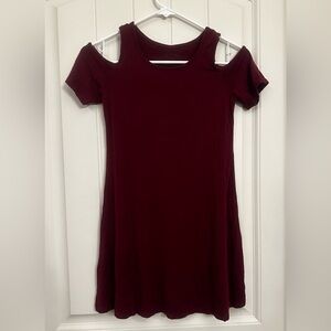 Art Class cold shoulder dress size girls medium